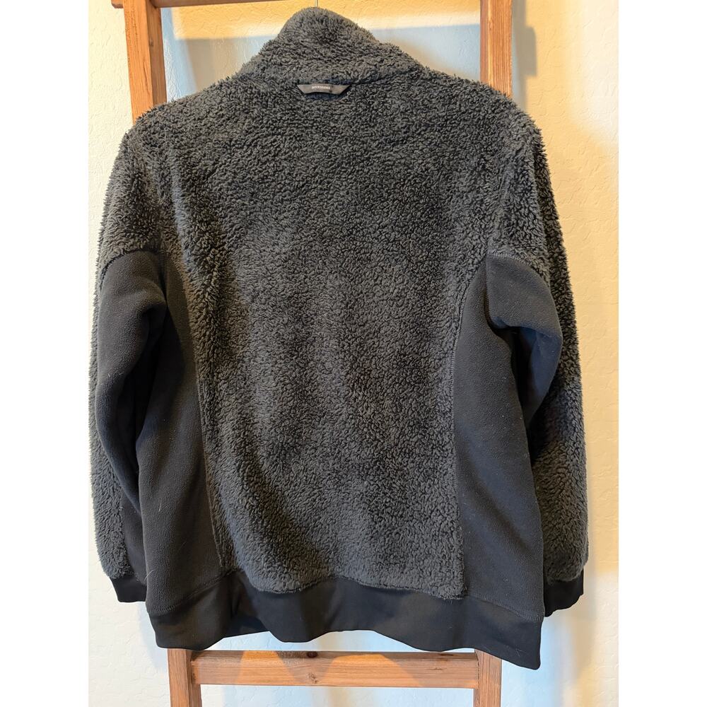 Columbia Women’s Black Sherpa Fleece Full Zip Jacket Interchange Large - Picture 6 of 6